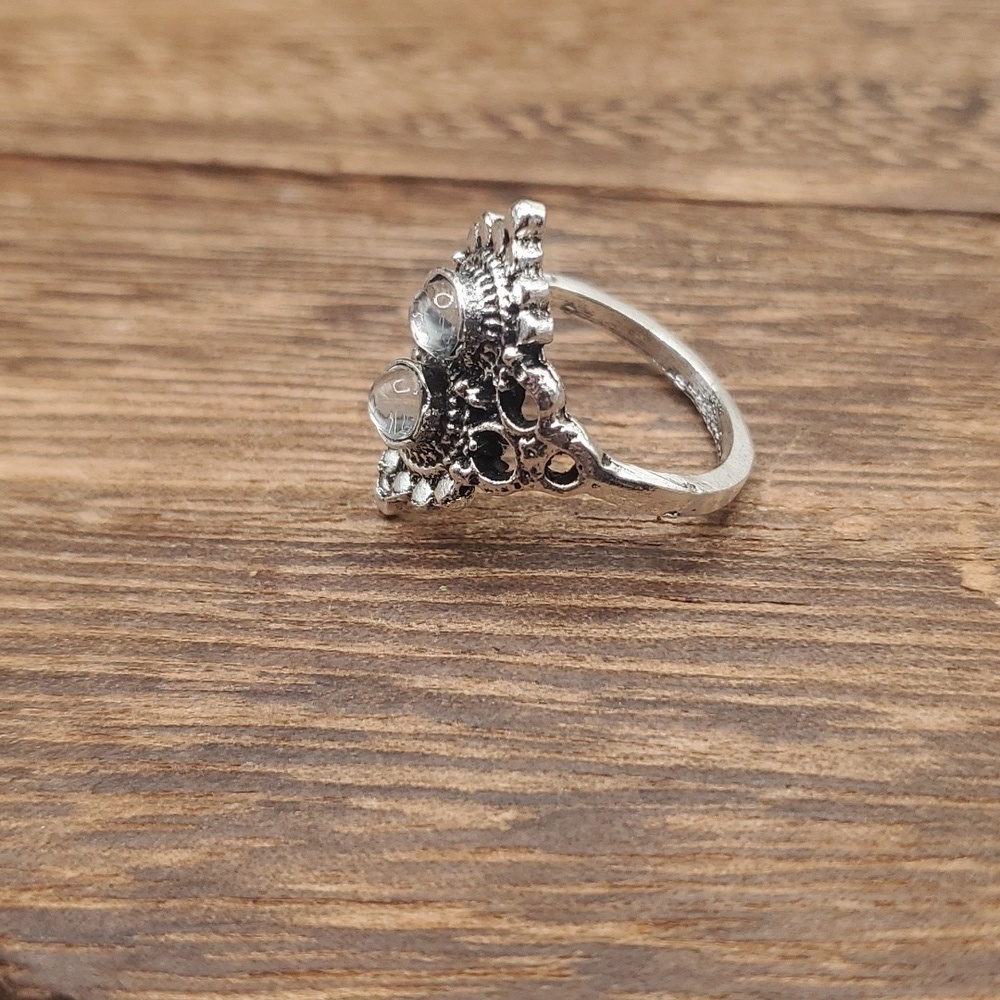 Size 6 R368‎ Moonstone essence ring - Picture 2 of 2